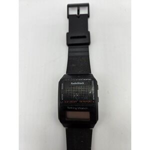 Vintage Radio Shack LCD Talking Watch 63-5042A 90s Alarm Chrono AS-IS Repair‎
